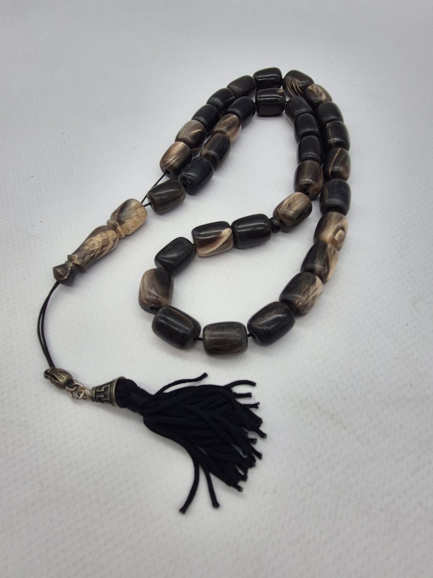 Bull Horn Handmade Worry beads - Greek kompoloi