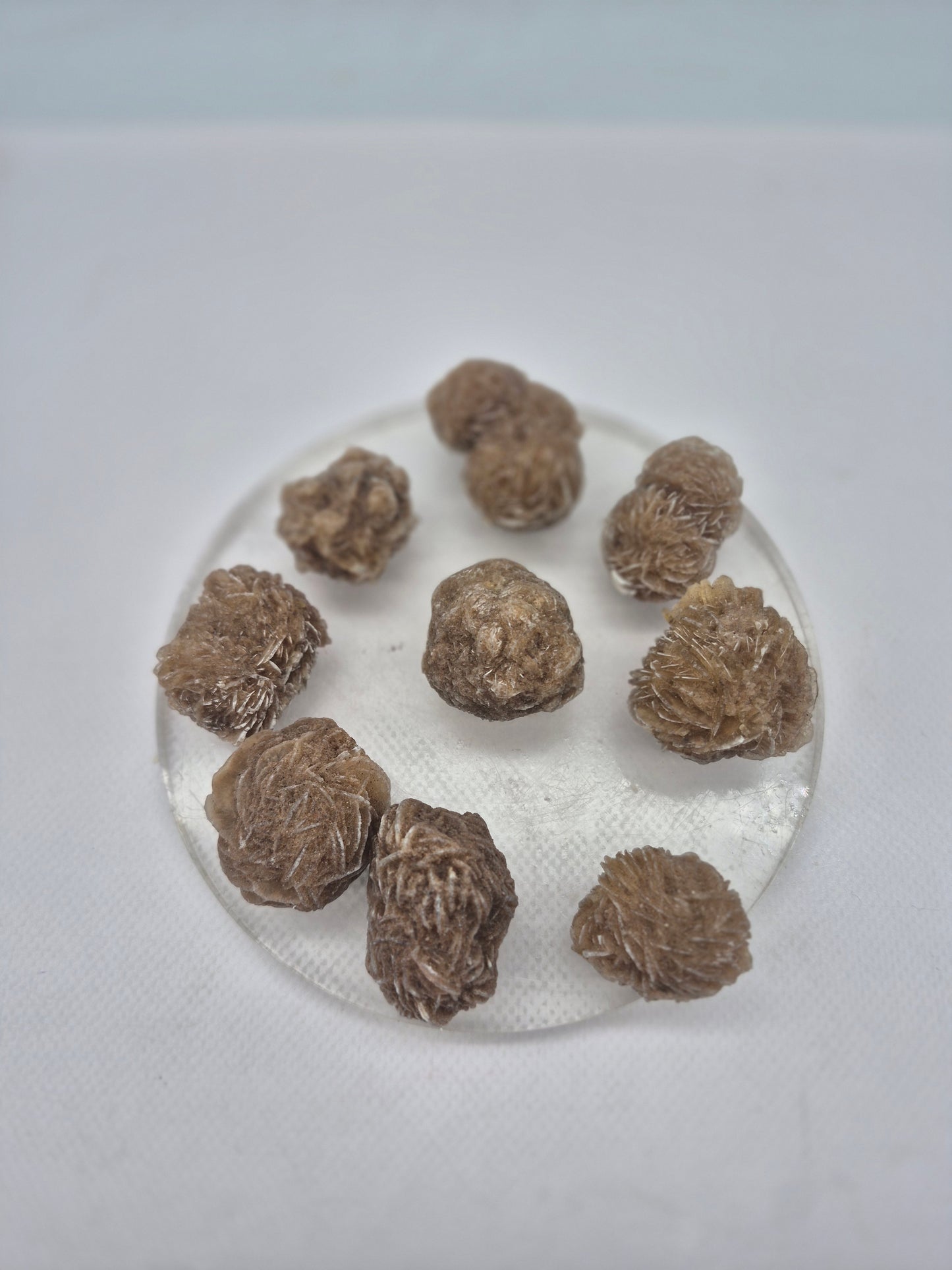 Desert Rose Selenite Crystal, Gypsum Crystal Mineral Specimen, Sand Rose Desert Stone for Clarity and Protection