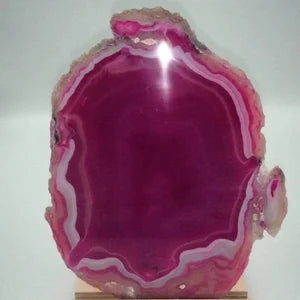 Agate, Natural Pink Agate Slice Coaster, Agate Slice For Home Decoration, Bohemian Agate, Finding Coaster