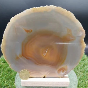 Agate, Natural Agate Slice Coaster, Agate Slice For Home Decoration, Bohemian Agate, Finding Coaster