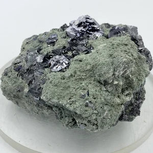 Galena and Calcite -Combination Crystal - Healing Rough Mineral Stone