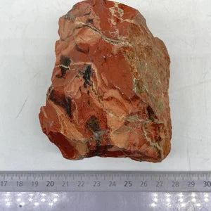 Natural Red Jasper Raw Piece - Collection Mineral