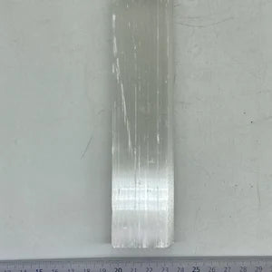 Selenite Crystal Bar- Selenite Raw Crystal Point, Natural Healing Cleansing, Purifing Crystal, Aura Protection Stone, Massage Crystal Bar