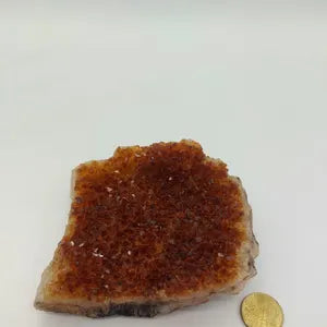 Citrine Rough Crystal - Geode Home Decor - Happiness Prosperity