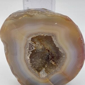 Natural Geode Agate with Quartz Cave - Amazing Collector's Piece - Extra Quality Mineral