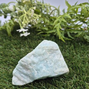 Rough Amazonite Specimen | Natural Healing Crystal | Beautiful Home Decor & Gift