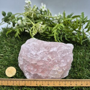 Rough Rose Quartz Crystal | Large Natural Mineral Specimen