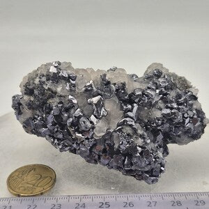 Galena Pyrite Calcite Cluster | Bulgarian Mineral Specimen