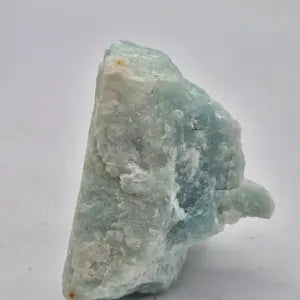 Rough Amazonite Specimen: Natural Healing Crystal Home Decor