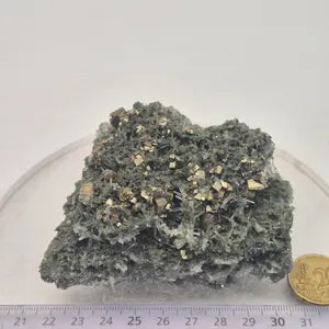 Galena Pyrite Quartz Points Cluster | Bulgarian Mineral Specimen