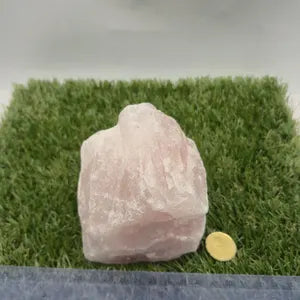Rough Rose Quartz Crystal | Large Natural Mineral Specimen