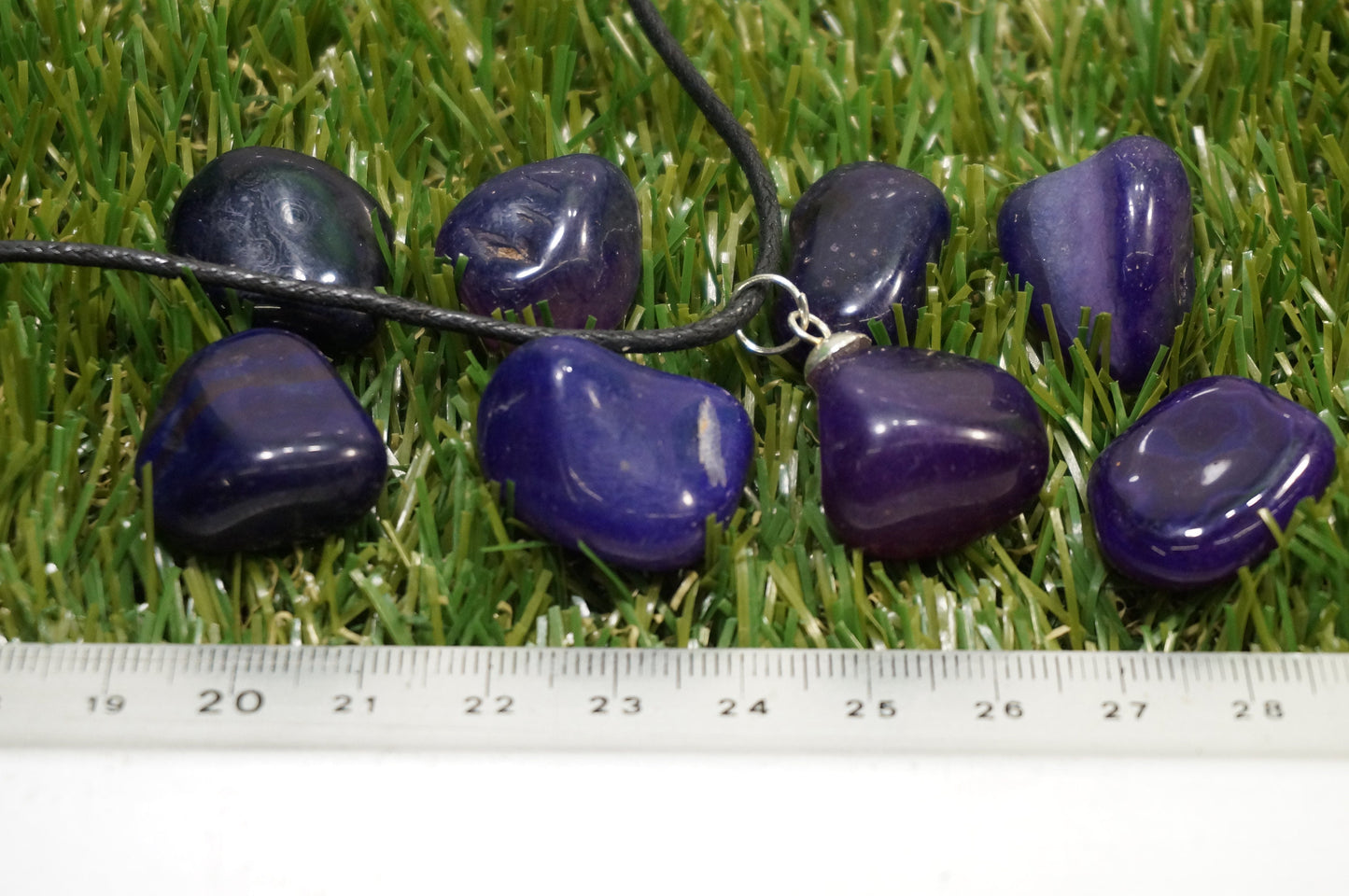 Natural Agate Necklace Healing Crystal Accessories Zodiac Mineral Stone