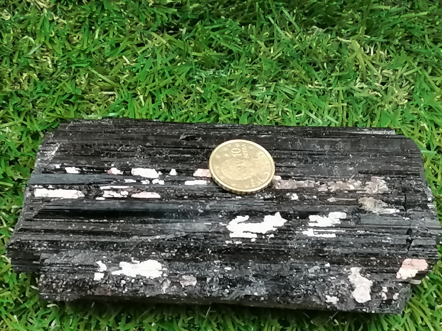 Black Tourmaline Schorl Crystal protection   Healing Mineral and Home Decor