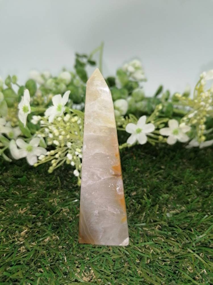 Agate - Agate Point -Agate Tower - Soothing Crystal - Crystal Healing - Chakra