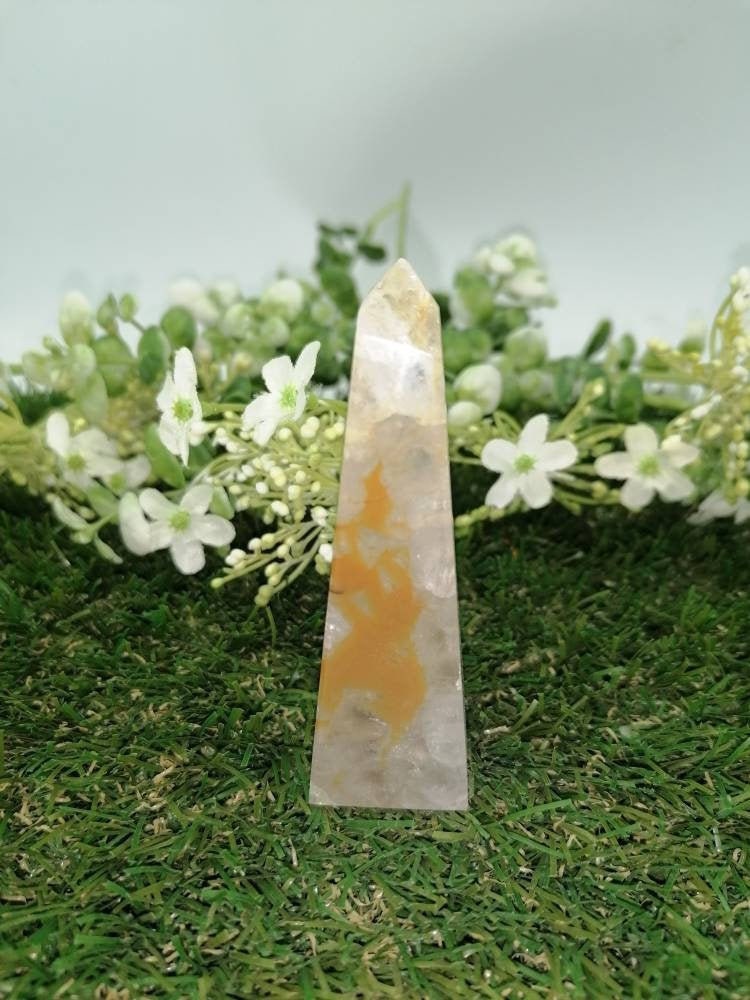 Agate - Agate Point -Agate Tower - Soothing Crystal - Crystal Healing - Chakra