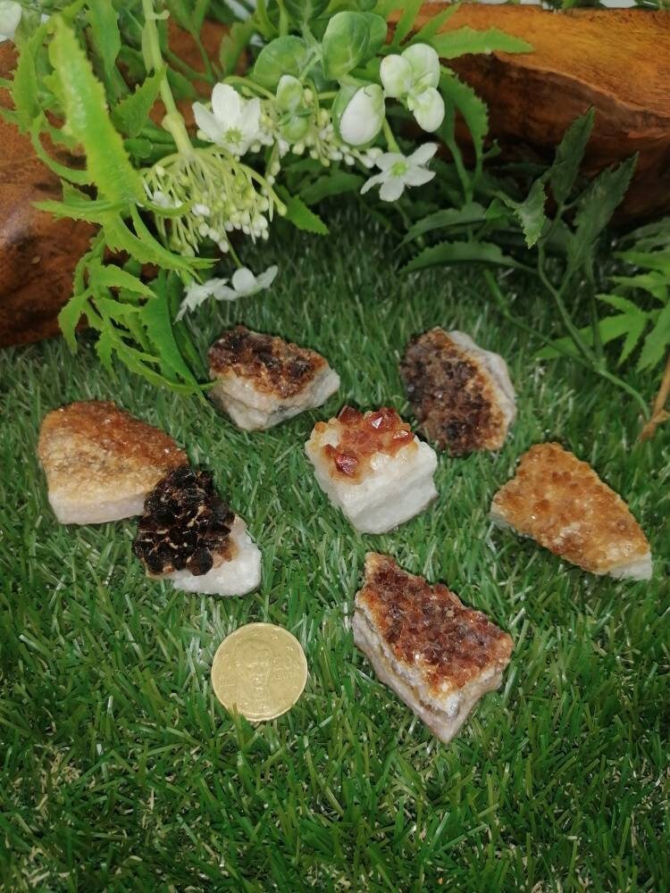 Natural Citrine Rough Mineral Stone Lot Extra Quality Brazilian Crystal Healing