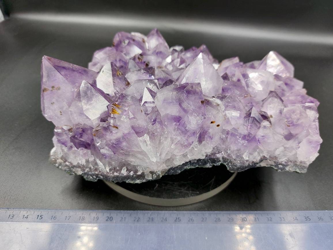 Natural Crystal Amethyst Collection Speciment Healing Stone Birtsthone Crystal Purple Protection Decoration Mineral