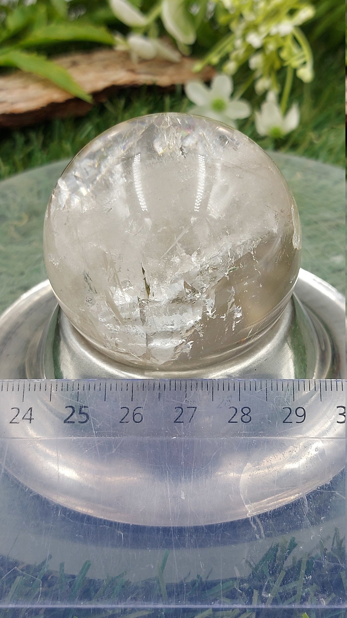 Special Quartz Sphere - Meditetion - Feng Shui - Healing