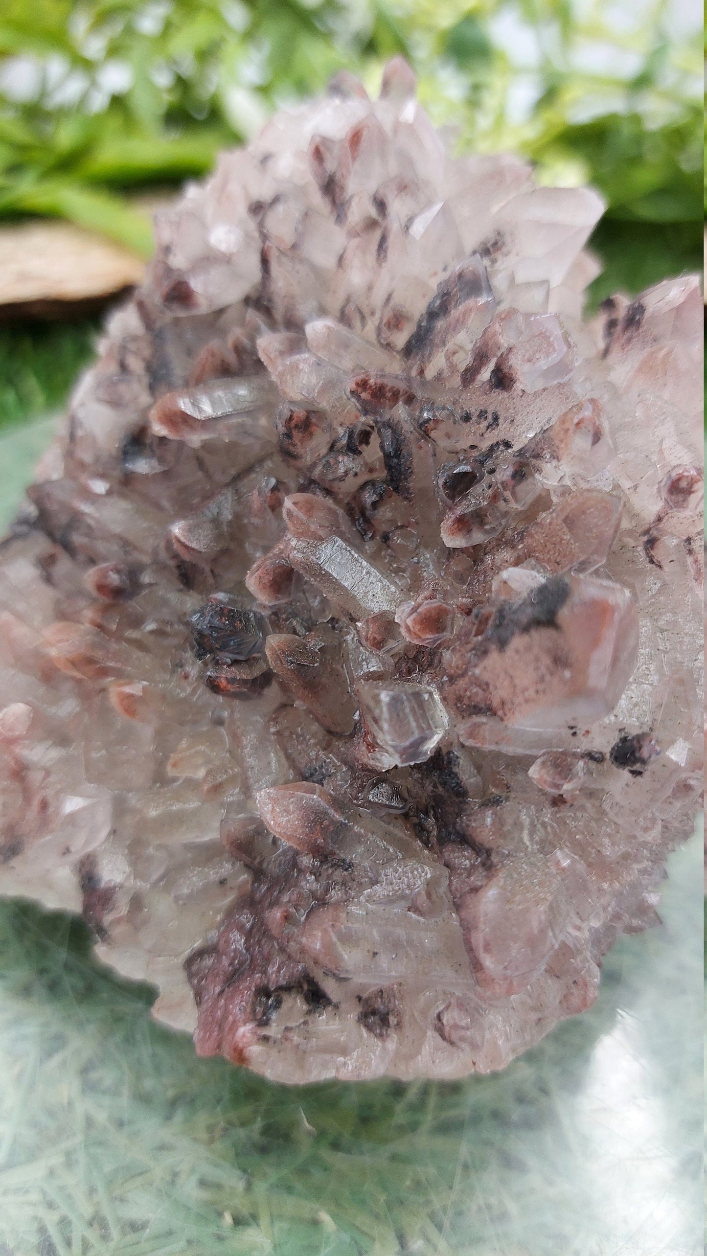 Collector's Piece - Quartz Rough Mineral with Hematite Oxidation