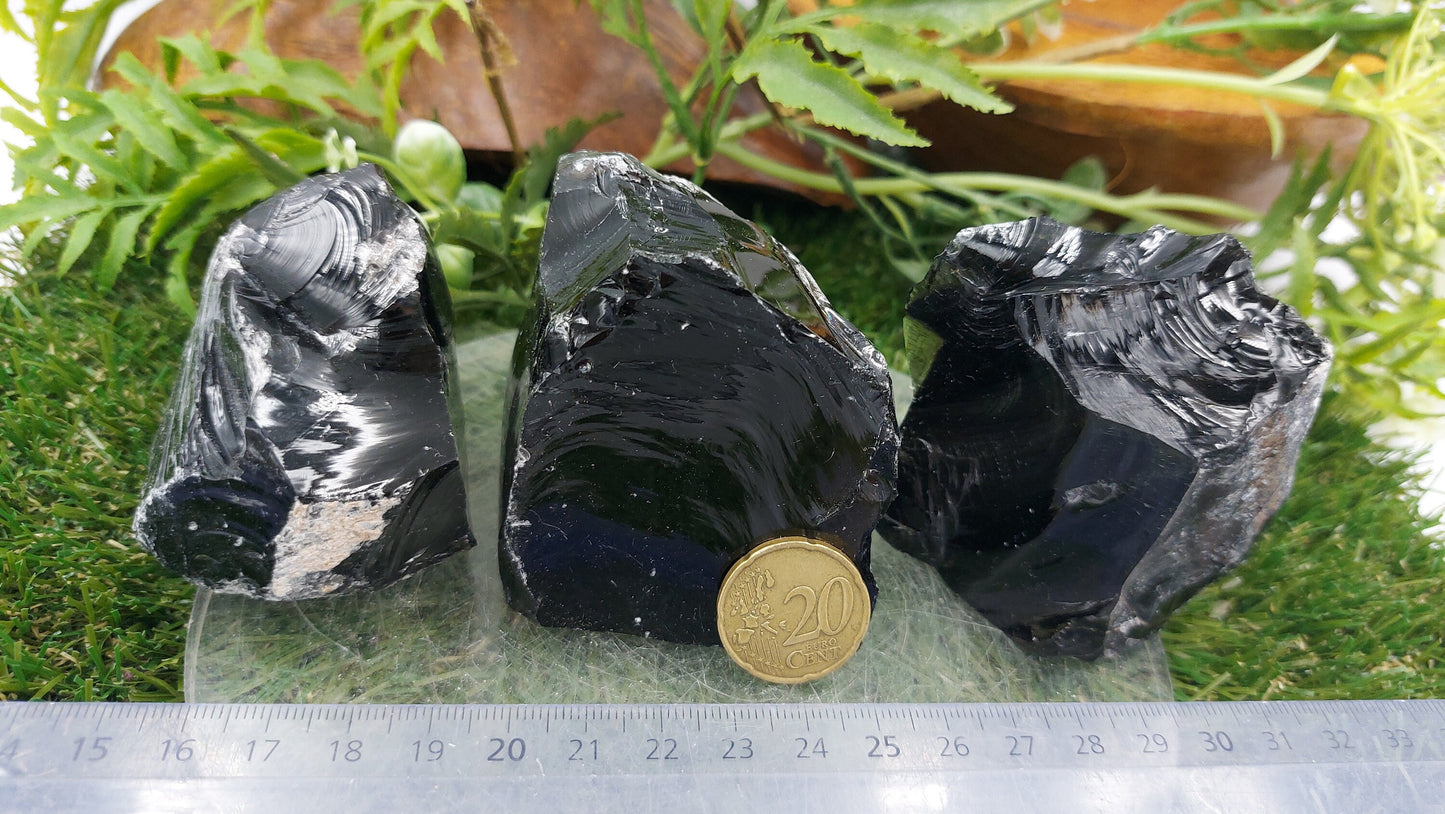 Obsidian Rough Crystal - Extra Quality