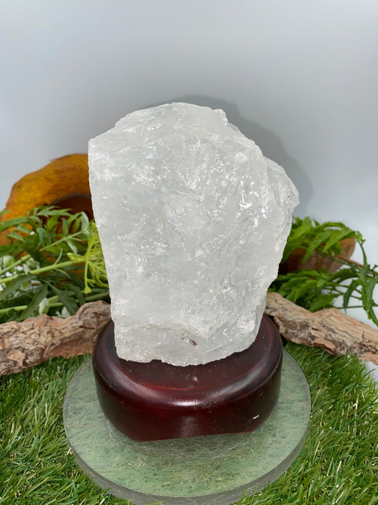 Transparent Quartz Light Decor,Natural Crystal Lamps Decor,Wedding Decor,Home Lighting Decor,Healing Crystal Chakra Light,Birthday Gifts