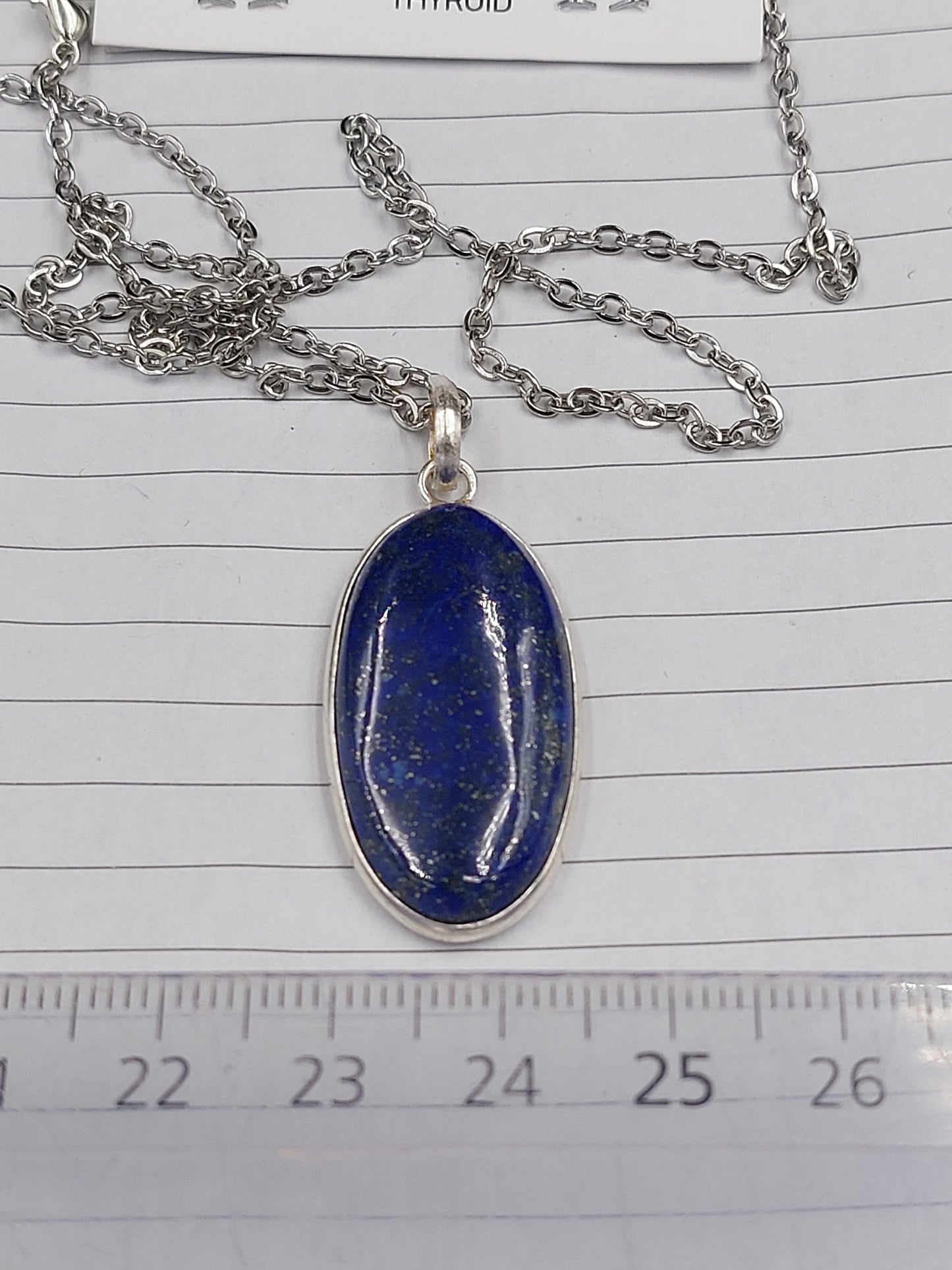 Lapis Lazouli Sterling Silver 925 Necklace