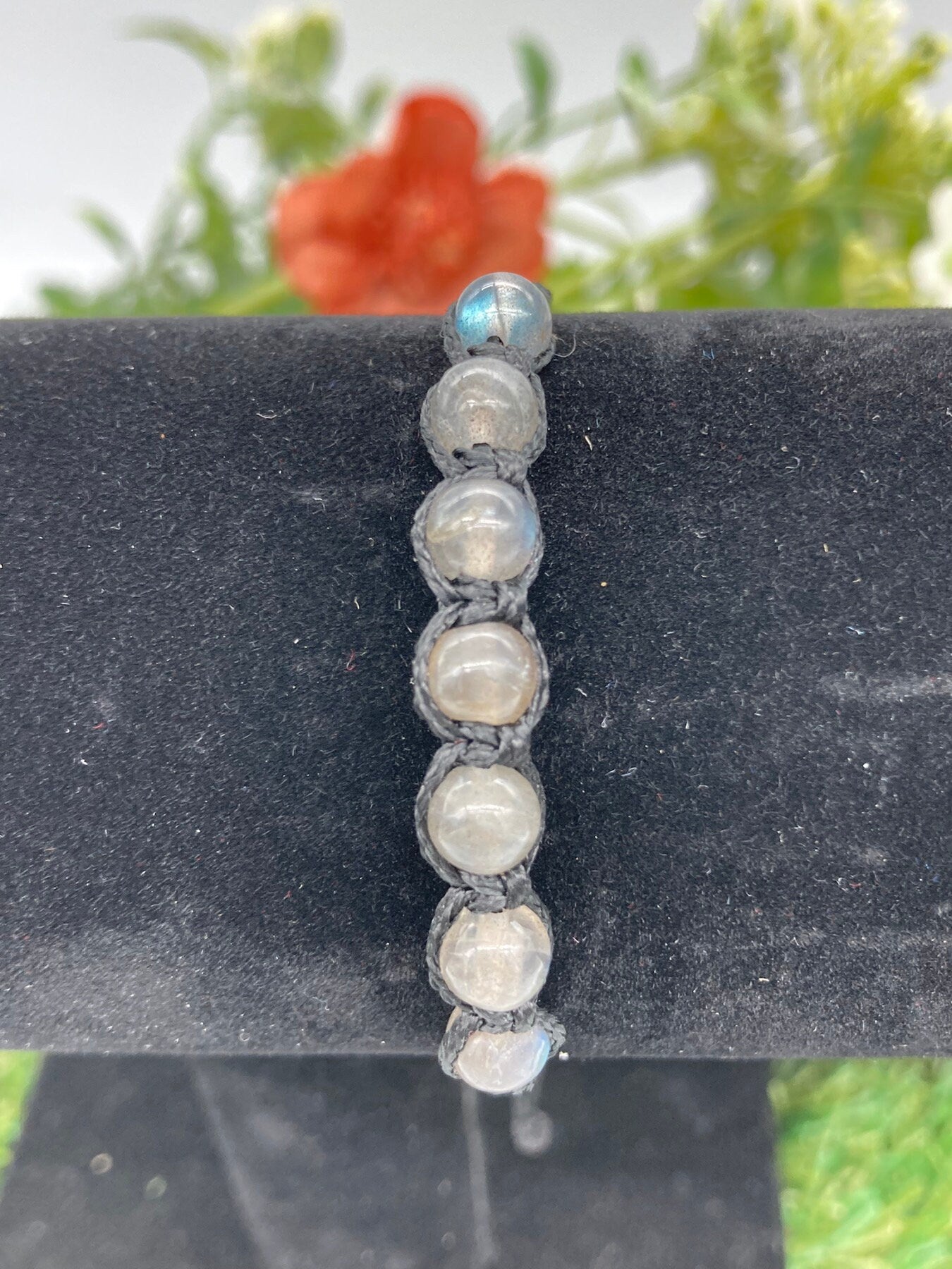 Labradorite Crystal Beads Bracelet