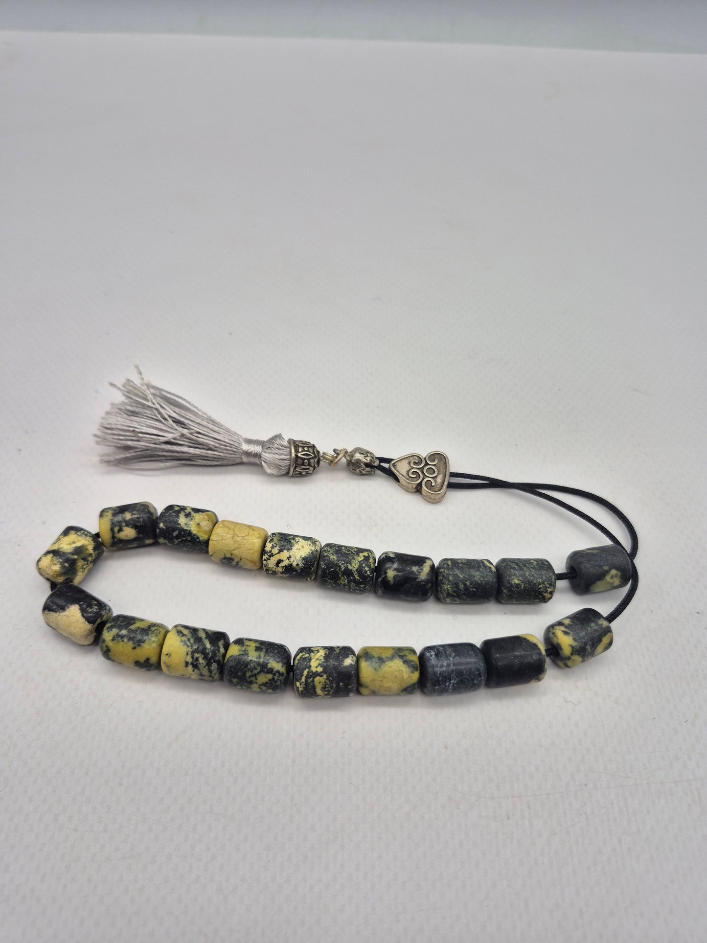 Serpentine Crystal Handmade Worry beads - Greek kompoloi