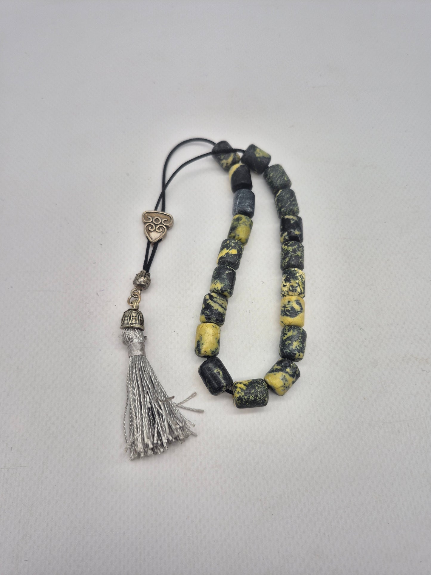 Serpentine Crystal Handmade Worry beads - Greek kompoloi