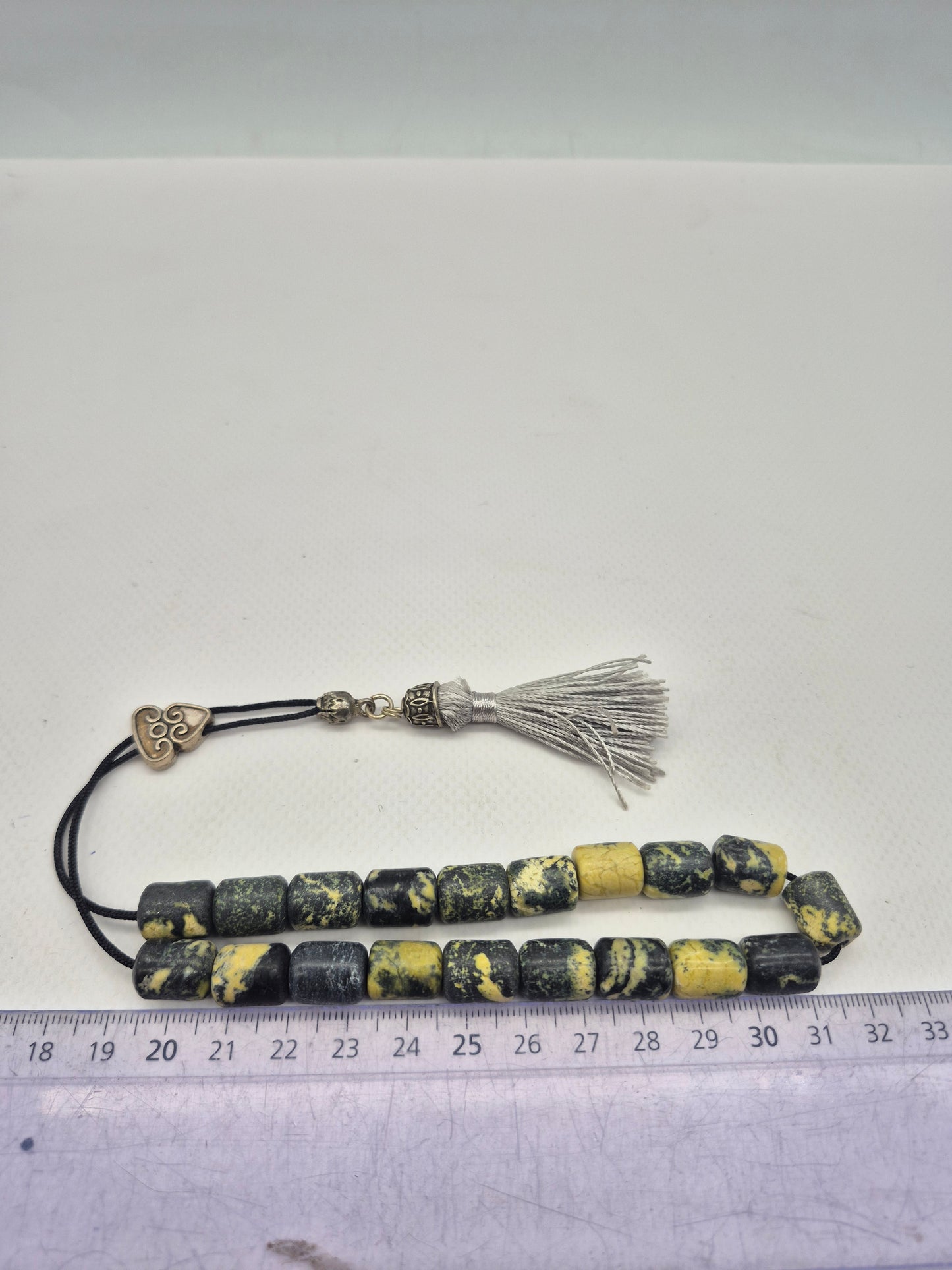 Serpentine Crystal Handmade Worry beads - Greek kompoloi