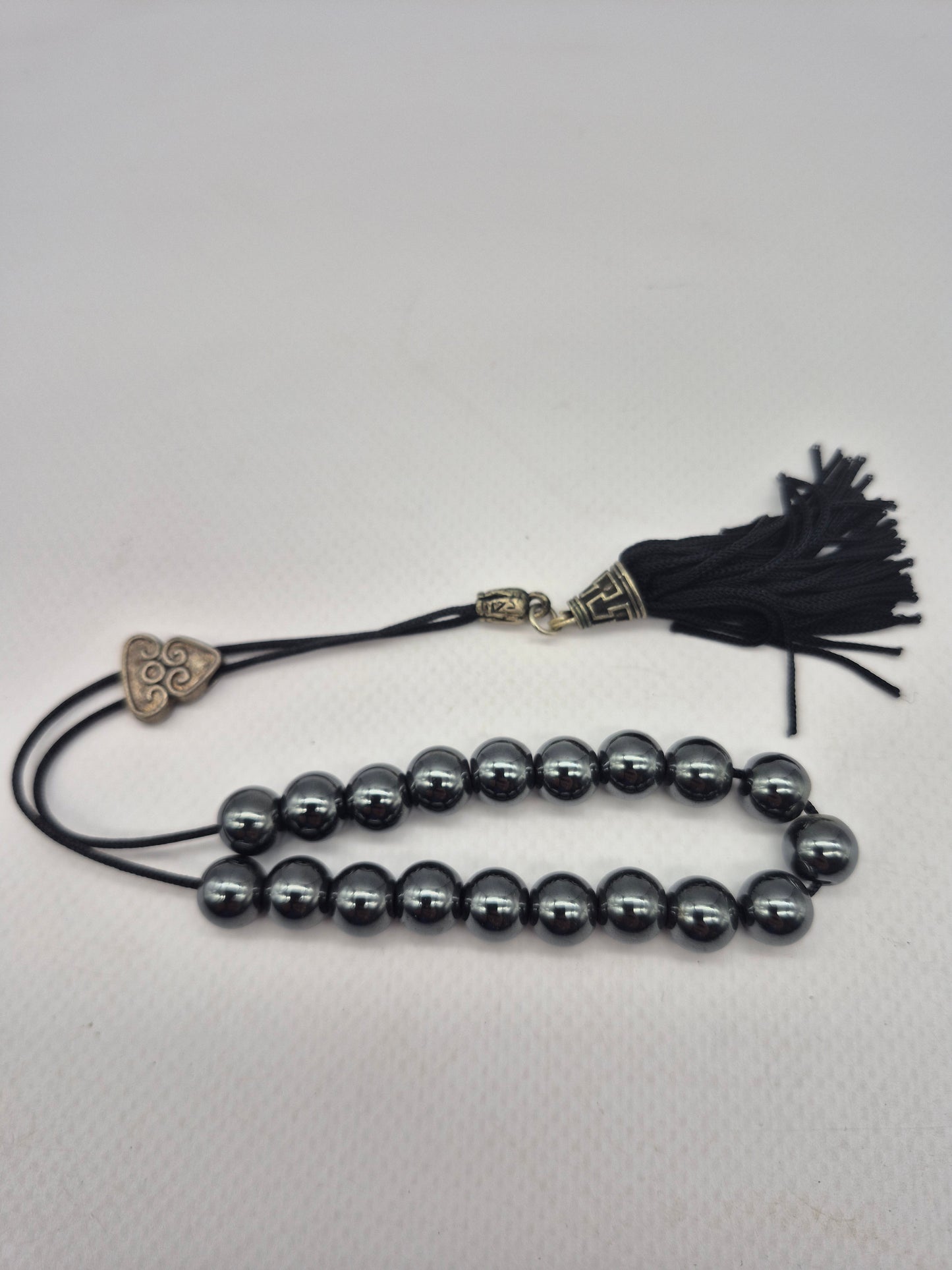 Hematite Handmade Worry beads - Greek kompoloi