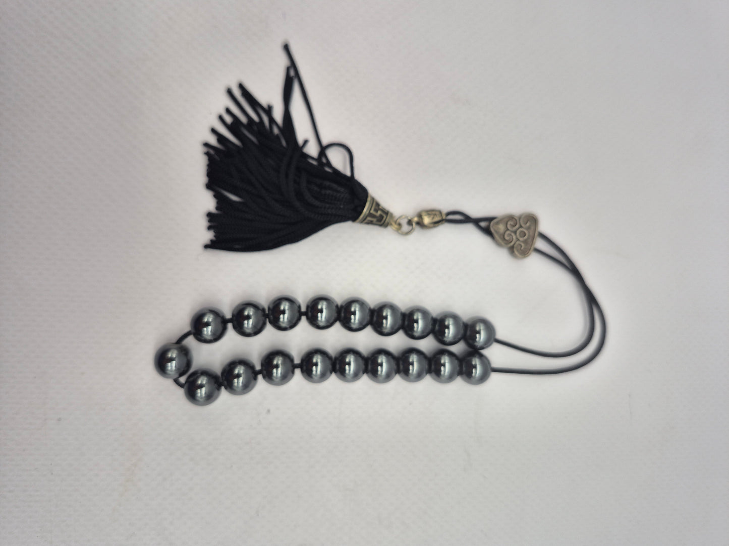 Hematite Handmade Worry beads - Greek kompoloi