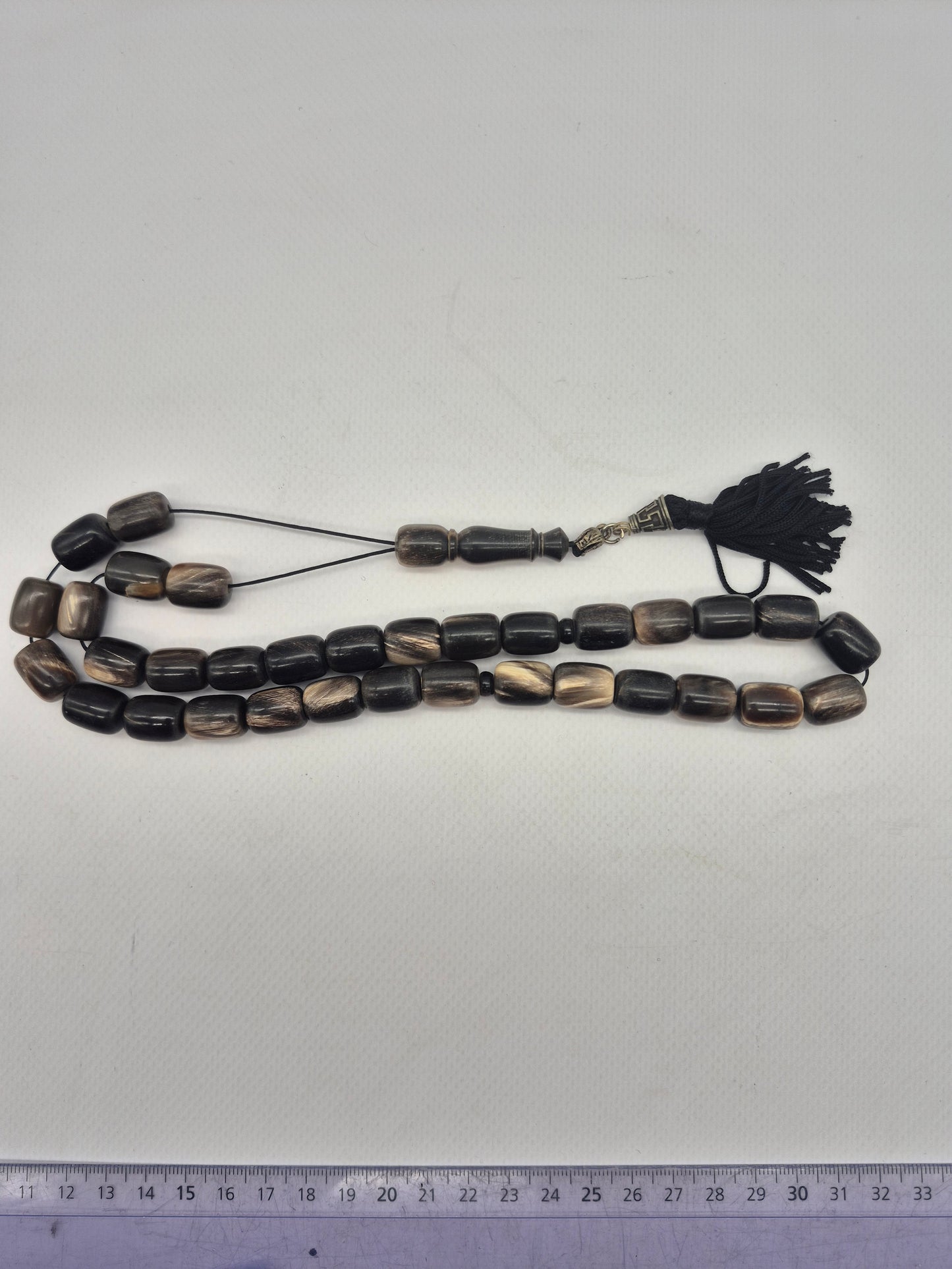 Bull Horn Handmade Worry beads - Greek kompoloi