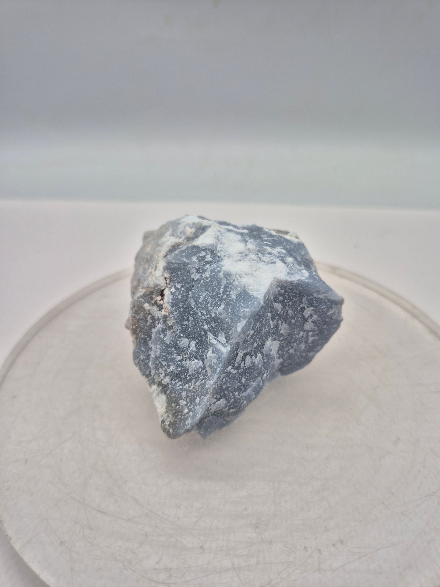 Raw Angelite Mineral Stone - Healing - Communication with our Angel Guides