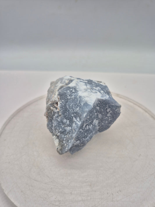 Raw Angelite Mineral Stone - Healing - Communication with our Angel Guides