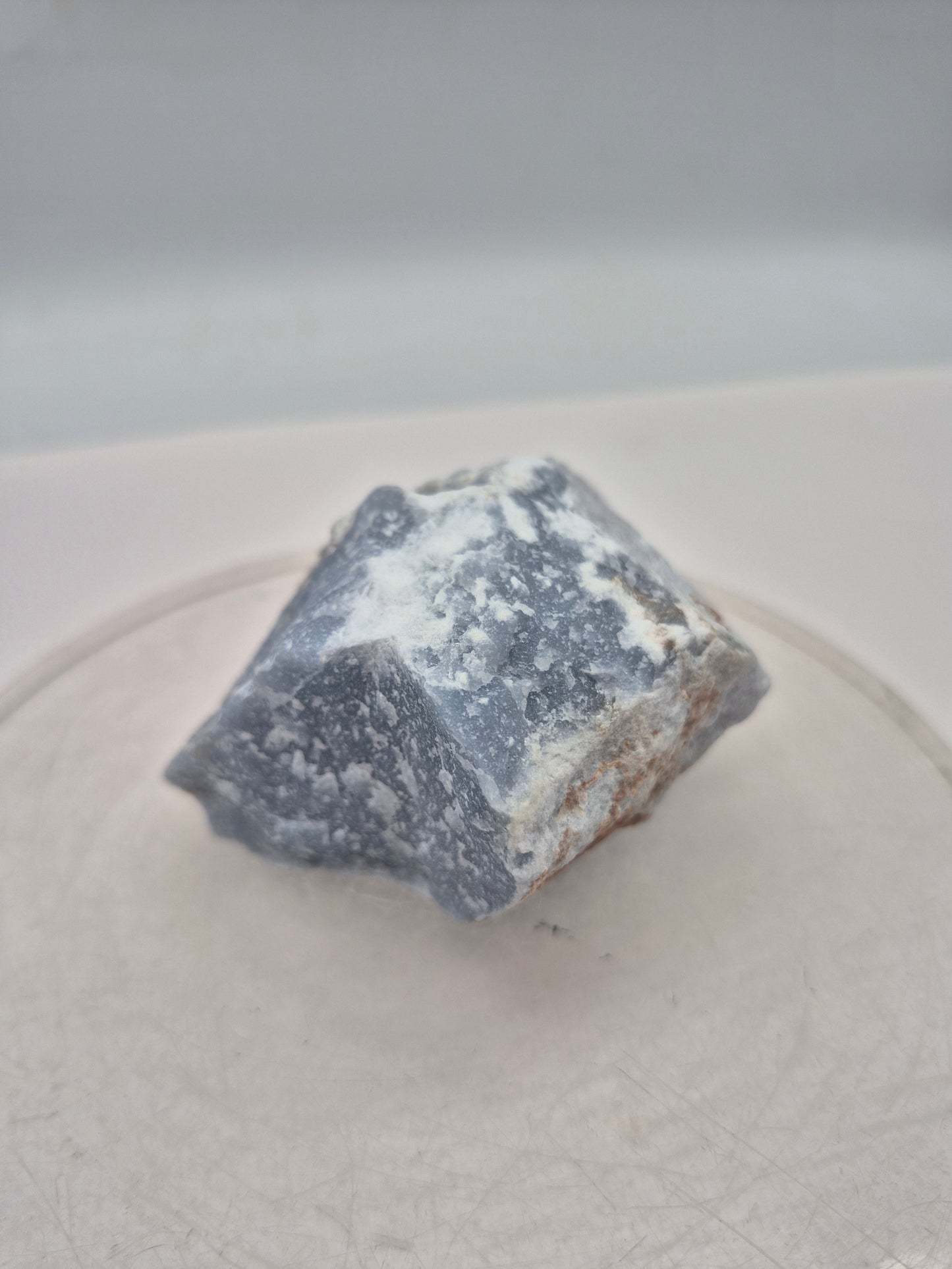 Raw Angelite Mineral Stone - Healing - Communication with our Angel Guides