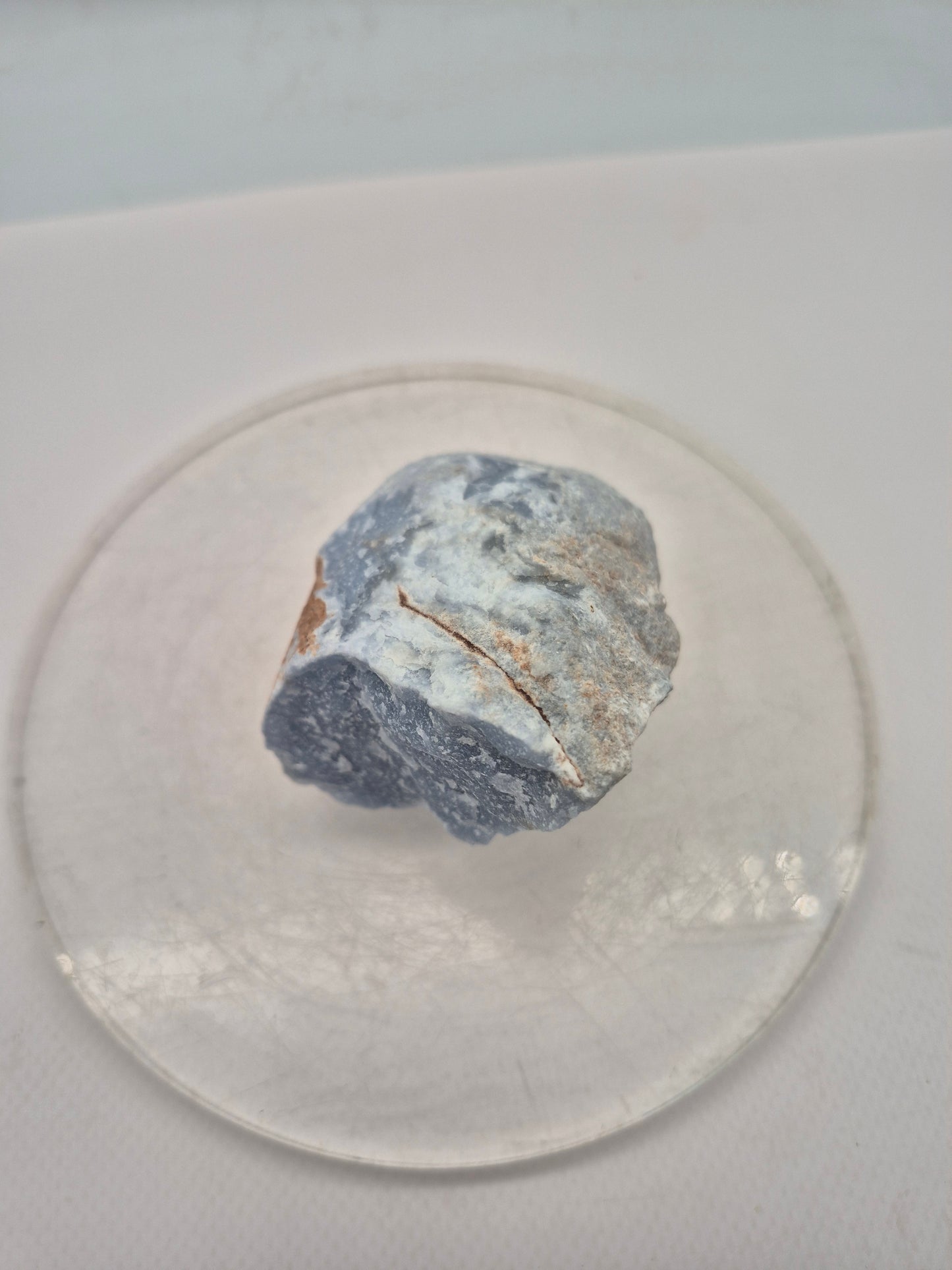 Raw Angelite Mineral Stone - Healing - Communication with our Angel Guides