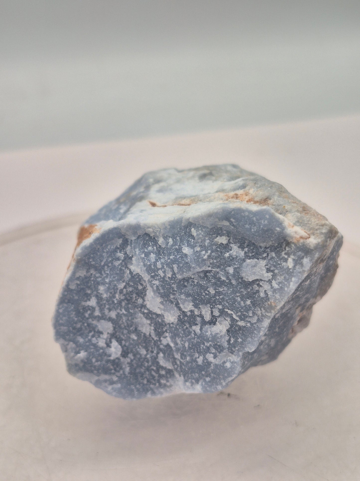 Raw Angelite Mineral Stone - Healing - Communication with our Angel Guides