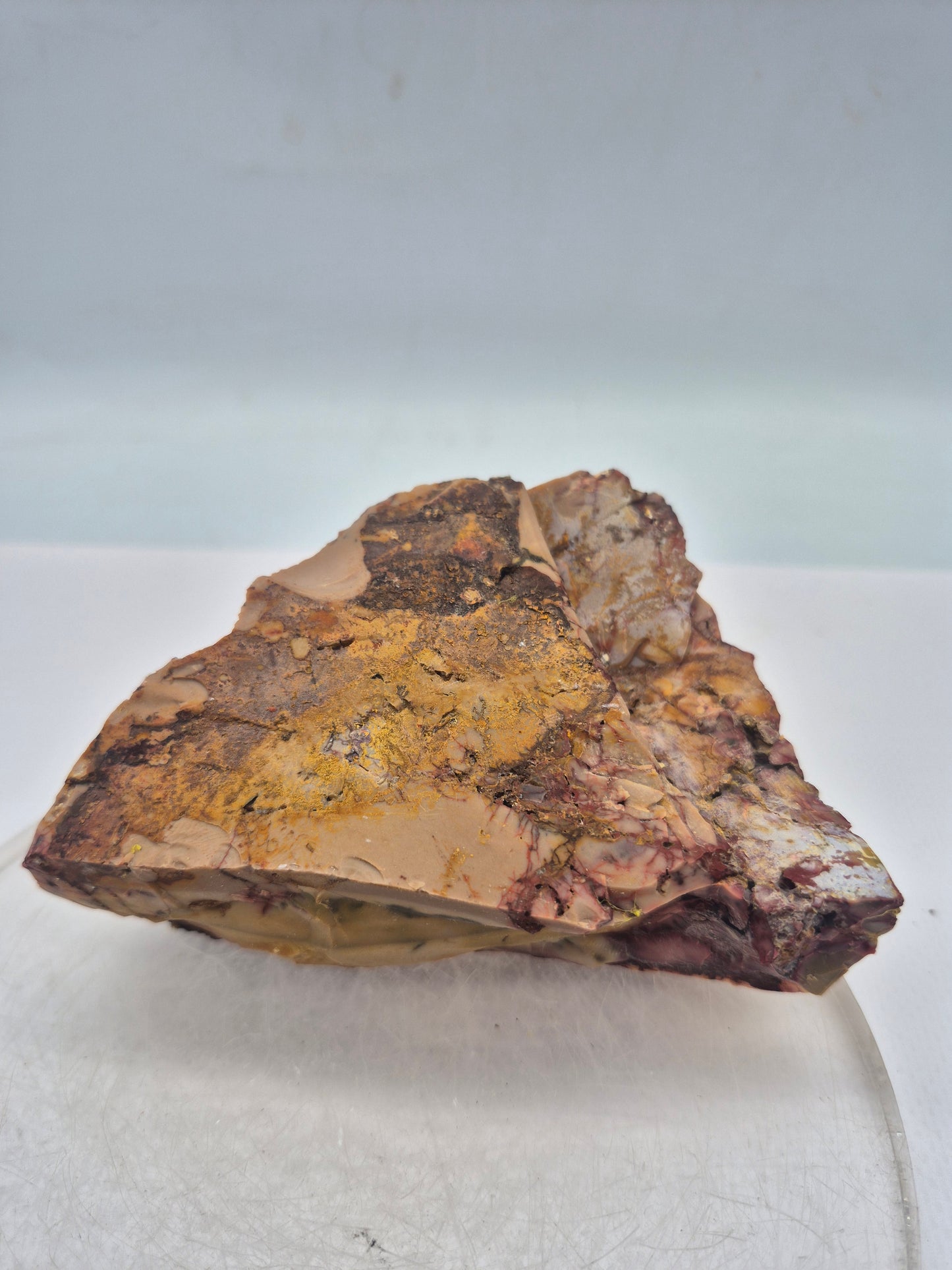 Natural Raw Mookaite Jasper Piece, Collection Zodiac Mineral Stone