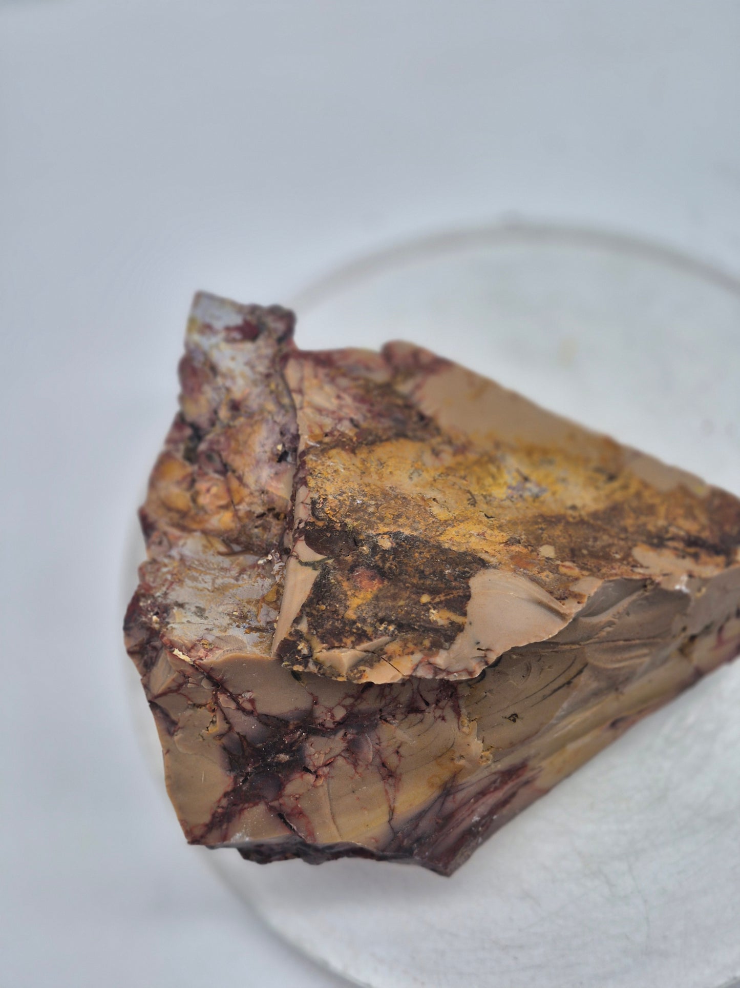 Natural Raw Mookaite Jasper Piece, Collection Zodiac Mineral Stone