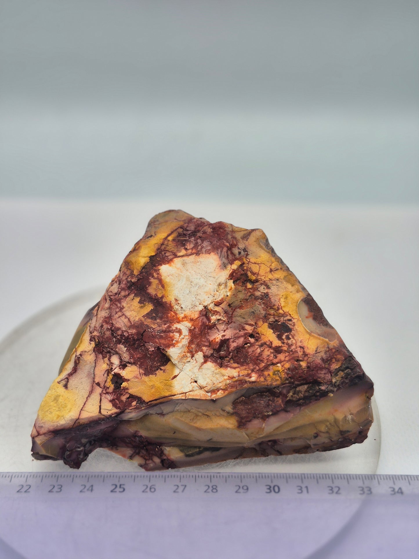 Natural Raw Mookaite Jasper Piece, Collection Zodiac Mineral Stone