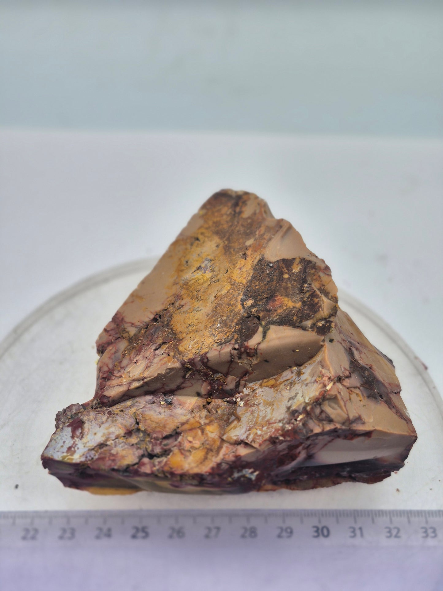 Natural Raw Mookaite Jasper Piece, Collection Zodiac Mineral Stone