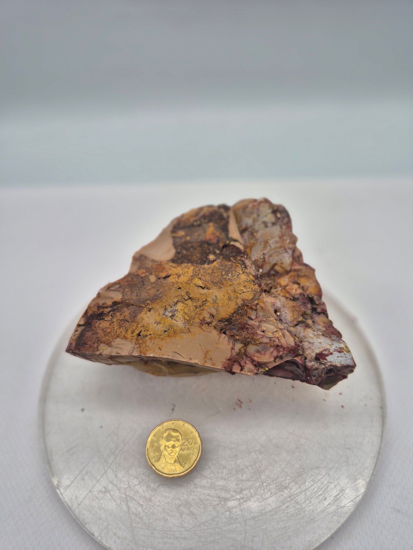 Natural Raw Mookaite Jasper Piece, Collection Zodiac Mineral Stone