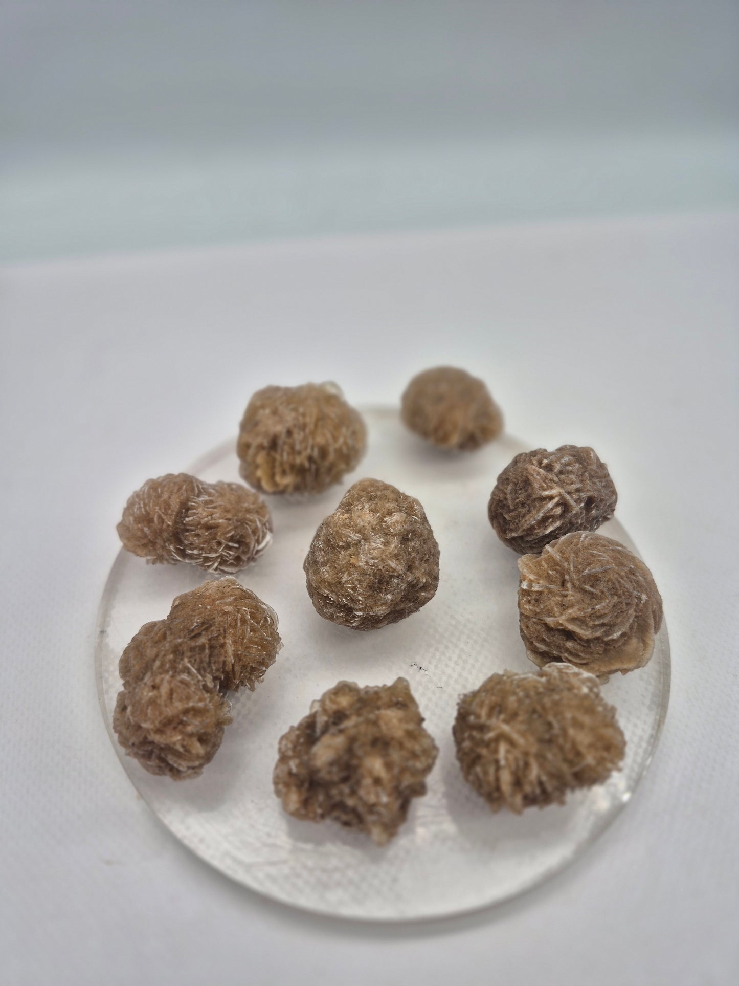 Desert Rose Selenite Crystal, Gypsum Crystal Mineral Specimen, Sand Rose Desert Stone for Clarity and Protection