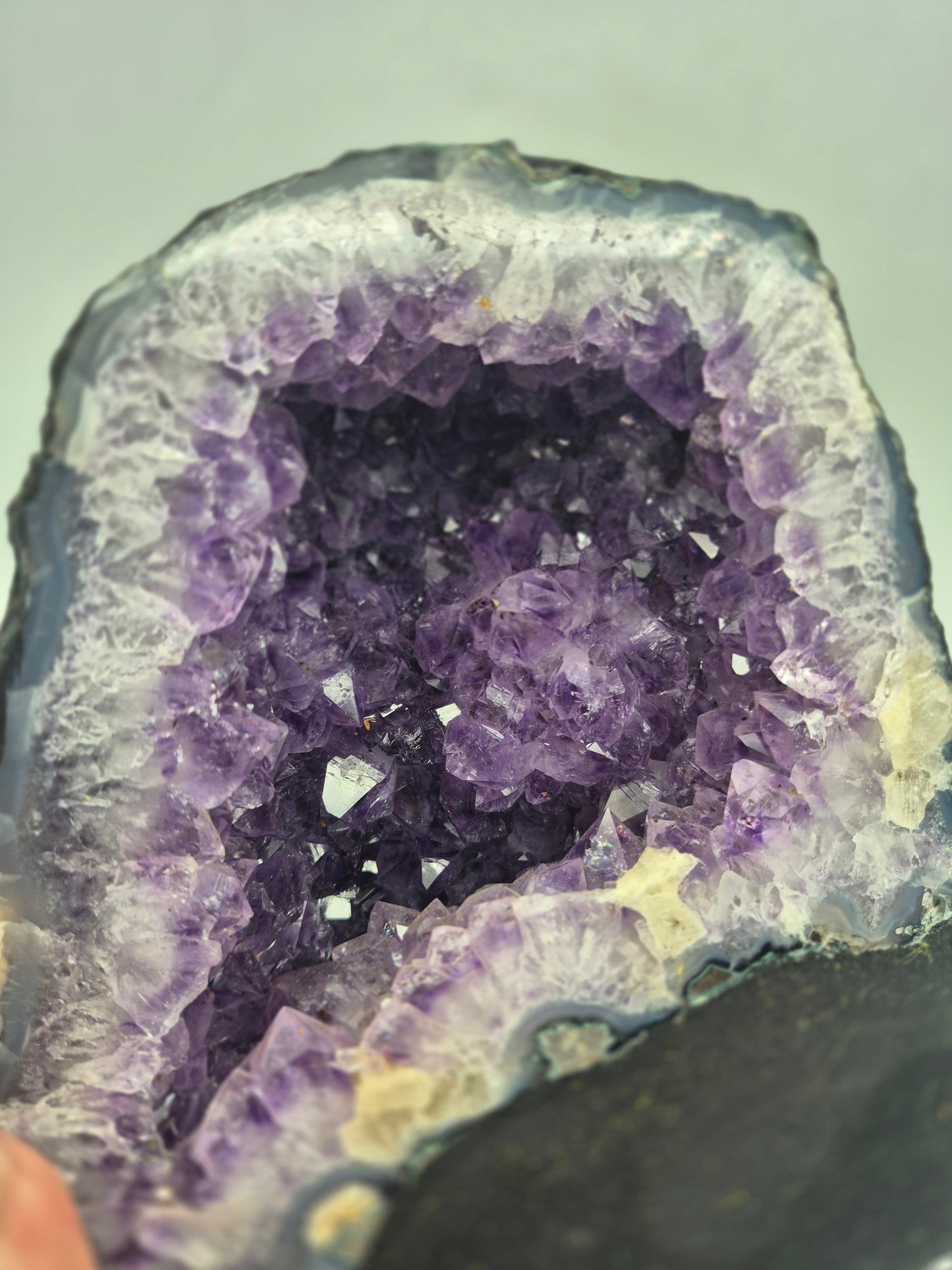 Natural Amethyst Geode, Decoration Crystal, High Quality Zodiac Mineral