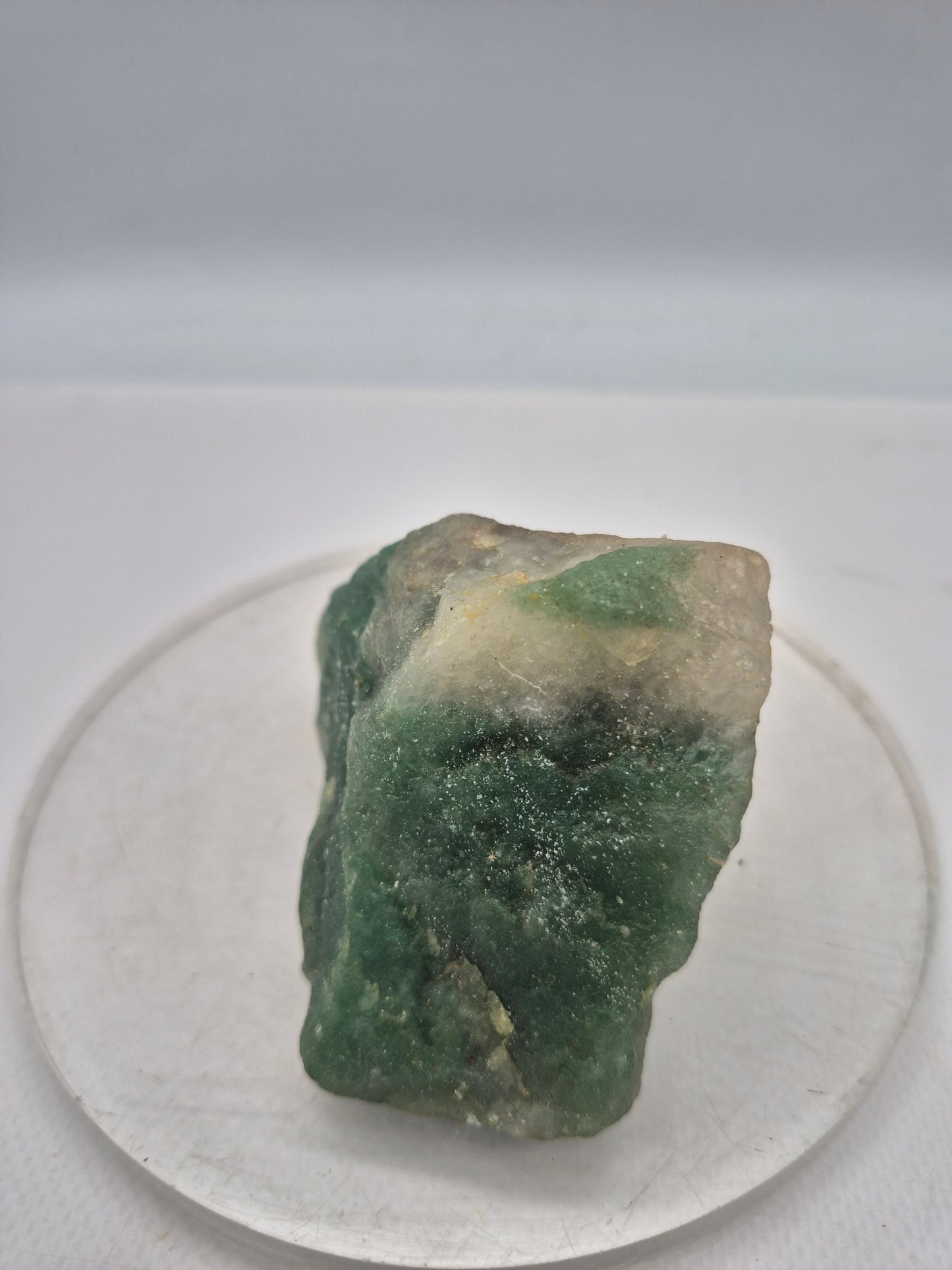 Raw Green Aventurine Crystal: Luck Stone, Heart Chakra Healing