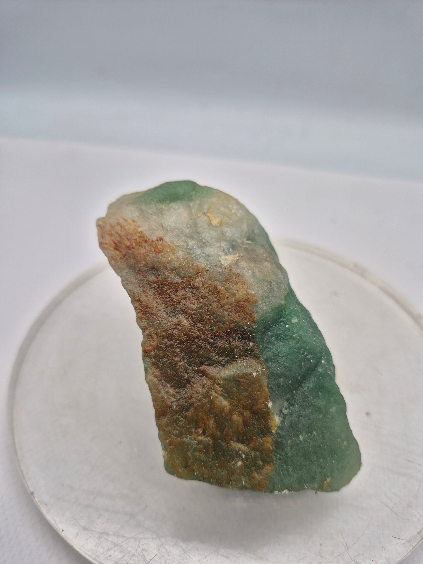 Raw Green Aventurine Crystal: Luck Stone, Heart Chakra Healing