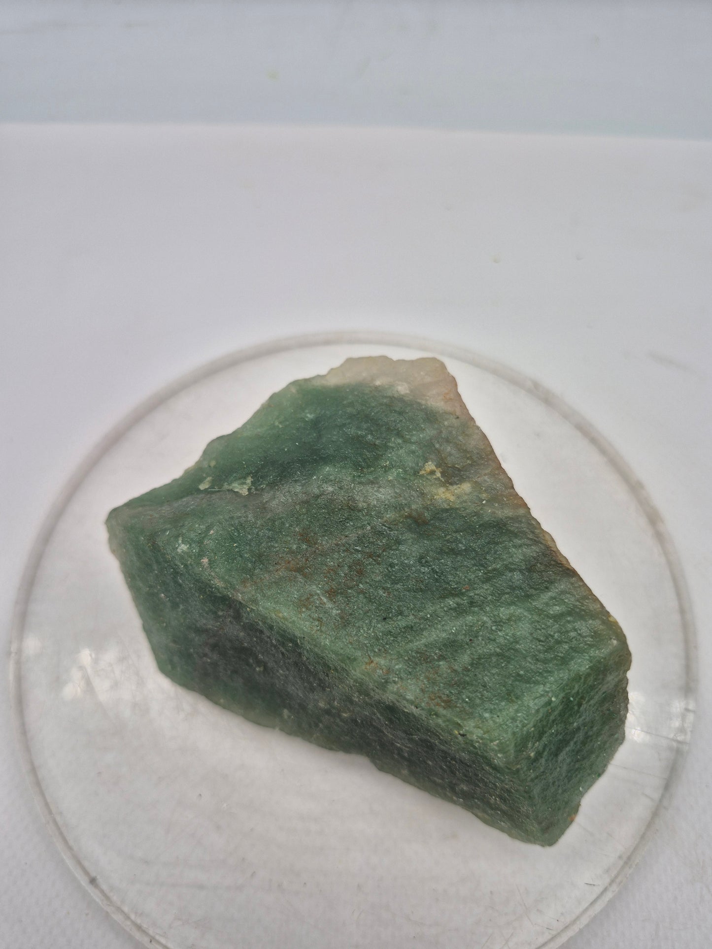 Raw Green Aventurine Crystal: Luck Stone, Heart Chakra Healing