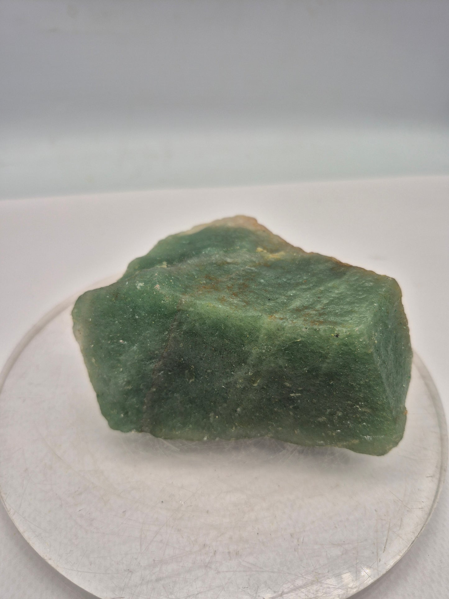 Raw Green Aventurine Crystal: Luck Stone, Heart Chakra Healing
