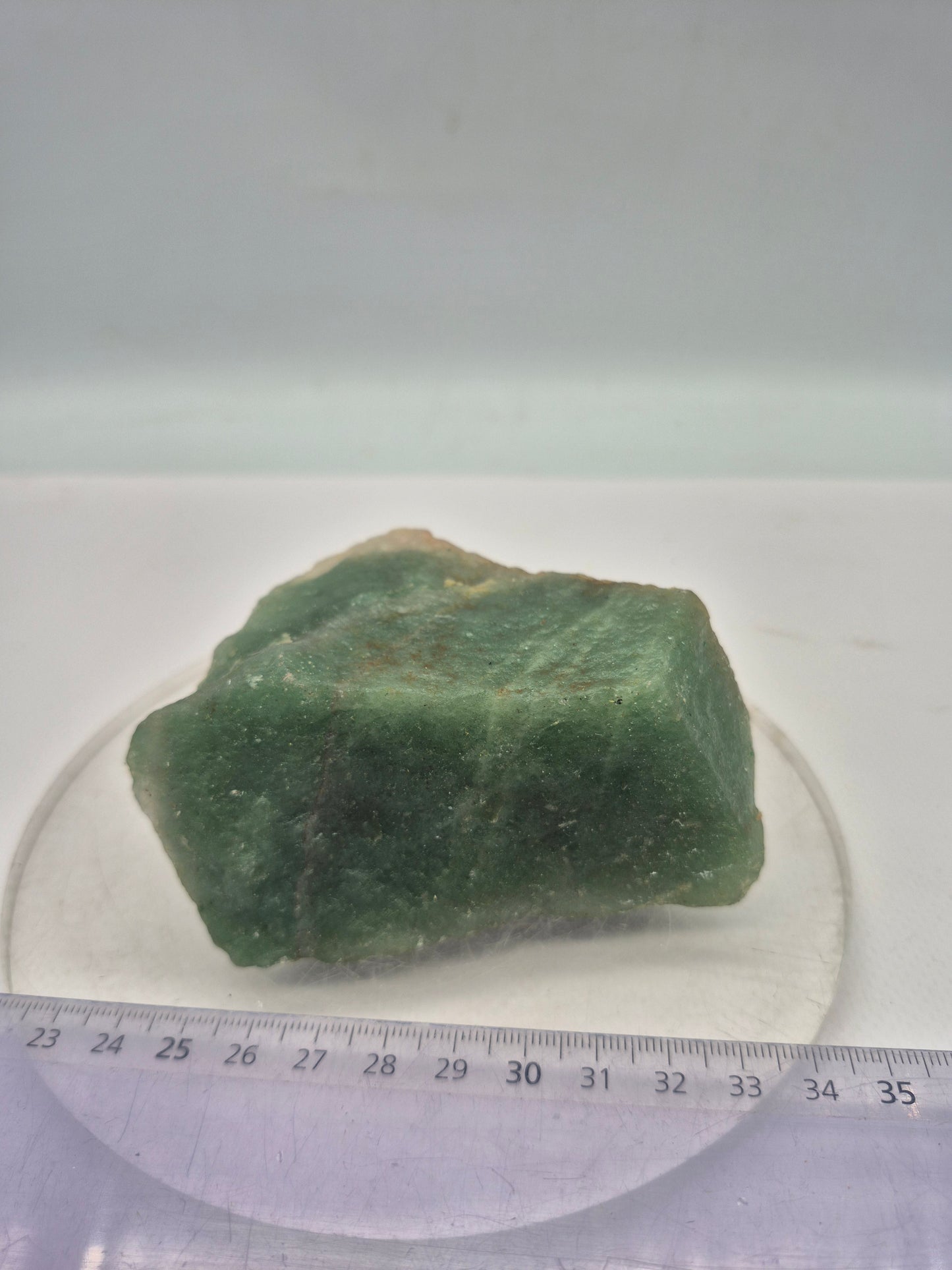 Raw Green Aventurine Crystal: Luck Stone, Heart Chakra Healing